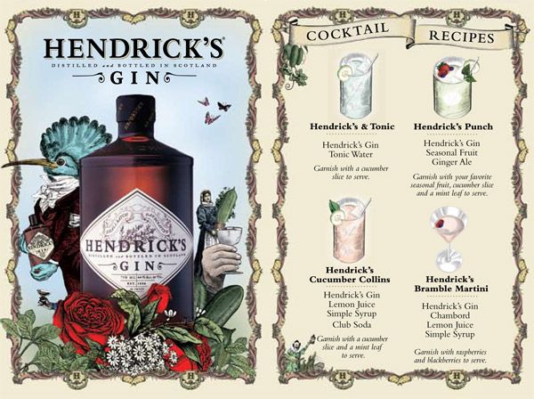 Introducir 93+ imagen hendrick’s gin recetas
