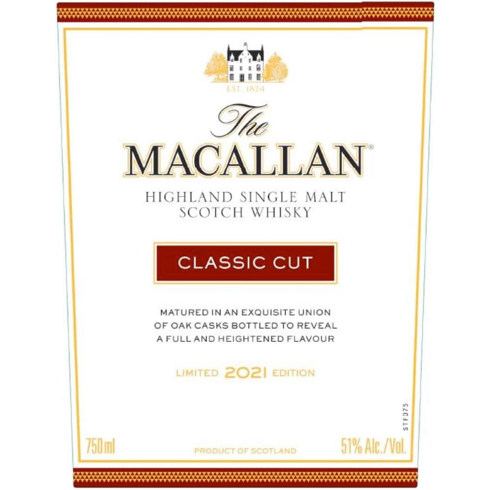 RƯỢU MACALLAN CLASSIC CUT 2021