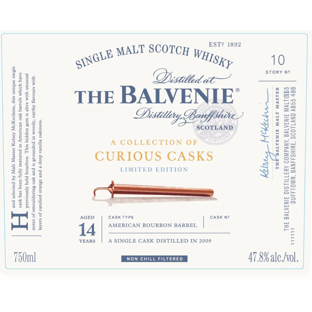 RƯỢU BALVENIE 14 CURIOUS COLLECTION