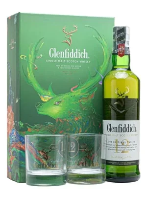 Rượu Glenfiddich 12 năm Hộp quà Tết 2025