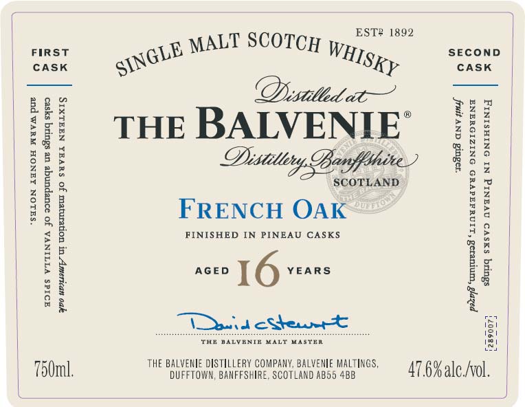 BALVENIE 16 FRENCH OAK